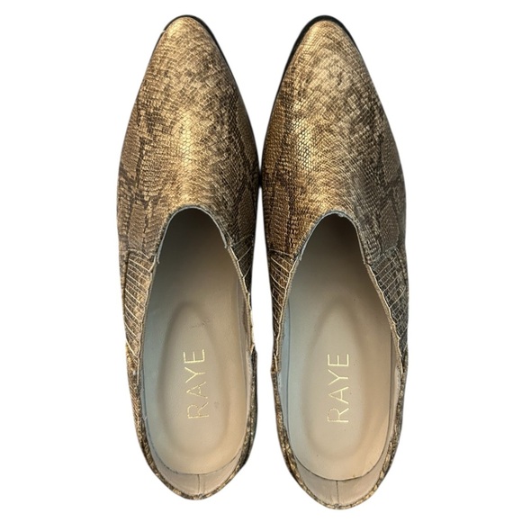 Revolve Raye snakeskin mules - Picture 2 of 7